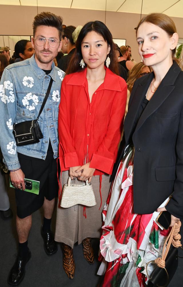 A guest is seen wearing Goyard bag during London Fashion Week Men's News  Photo - Getty Images