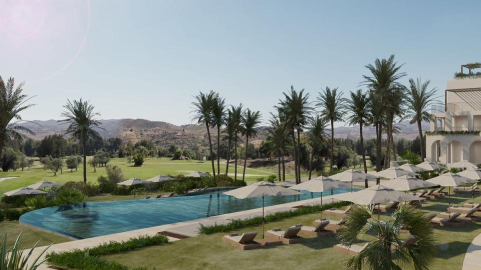 Terraces have sweeping views out to the Sierra de Mijas mountain range (La Zambra)