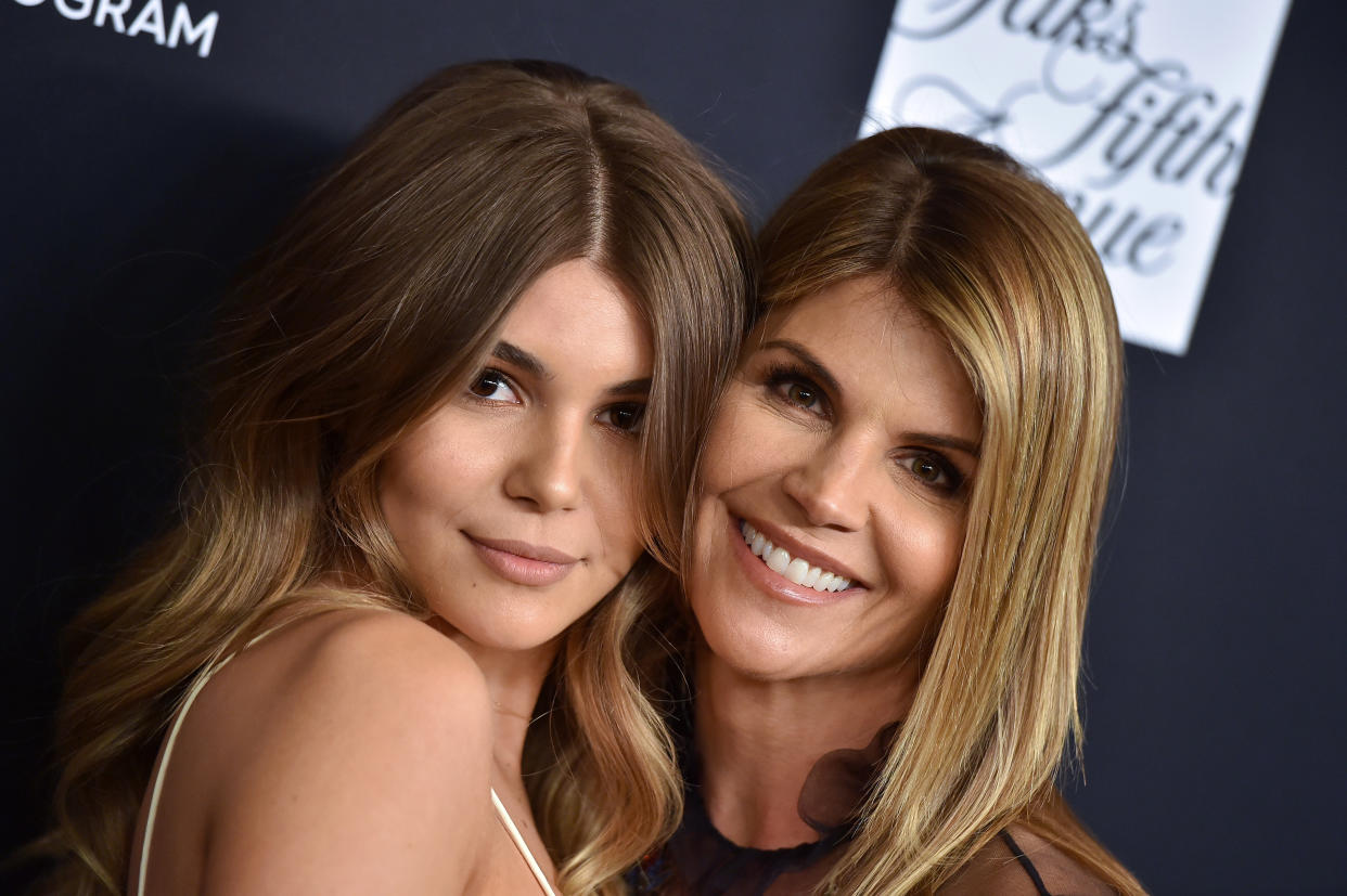 Olivia Jade, here with Lori Loughlin in 2018, is competing on Season 30 of 