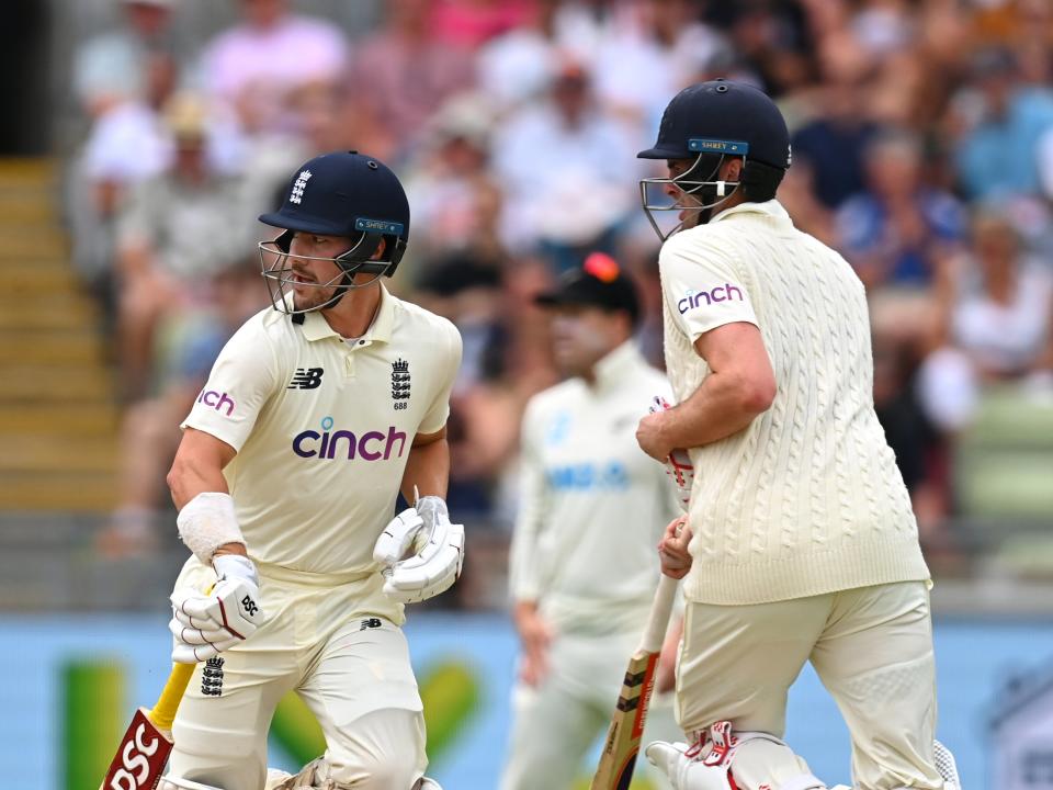 Rory Burns (left) and Dom Sibley got England off to a good start (Getty Images)