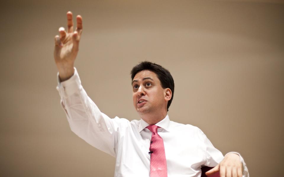 Ed Miliband  - Credit: Warren Allott/AFP/Getty Images