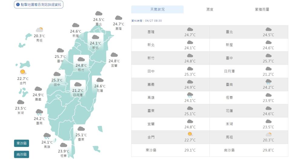 （圖取自中央氣象署網站）