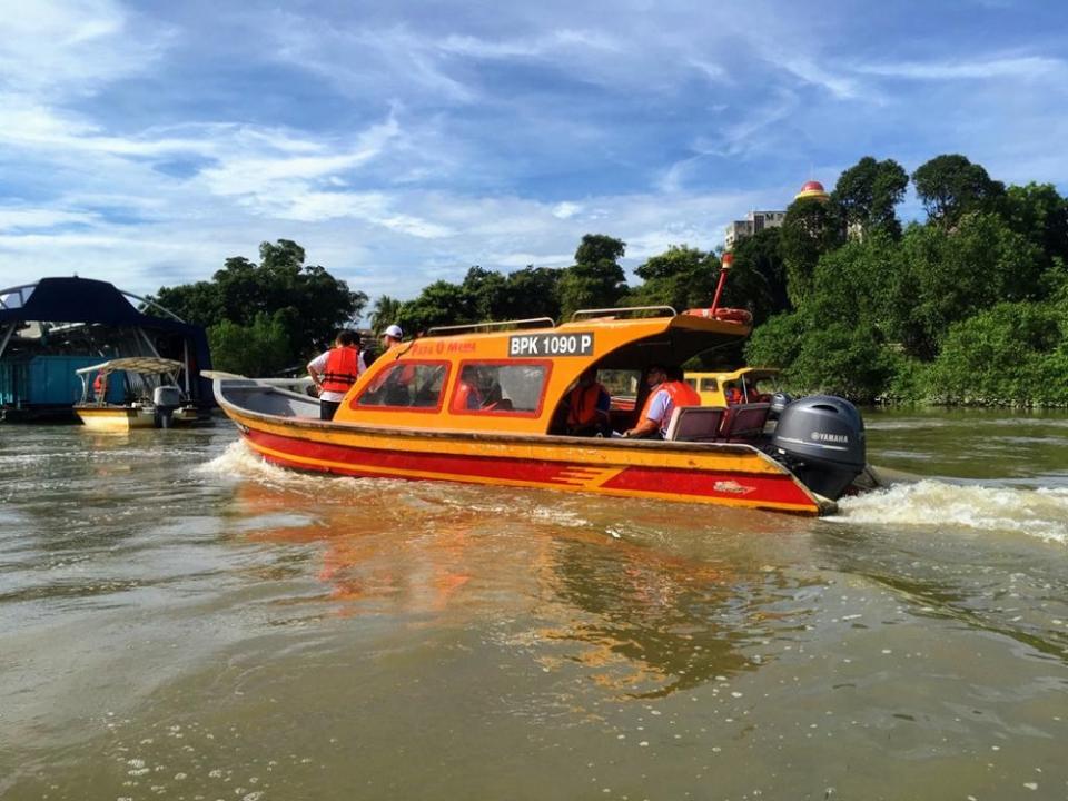 Each vessel can accommodate 10 passengers and will cruise down a 15-kilometre stretch of the river. — Picture courtesy of Landasan Lumayan