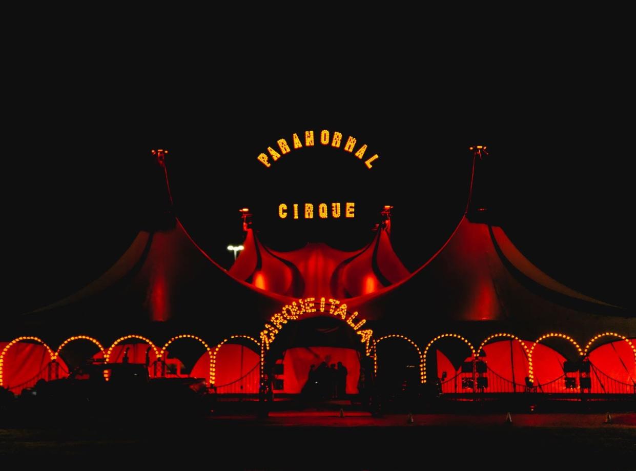 Cirque Italia's newest round of thrills, "Paranormal Cirque," will be set up March 14-17 under its iconic White & Black Big Top Tent in the Starlight Ranch Event Center parking lot, located at 1415 Sunrise Dr. in Amarillo.