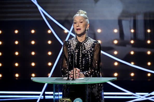 dame helen mirren tribute queen bafta