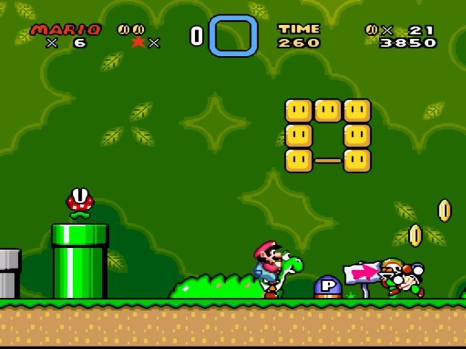 super mario world gameplay