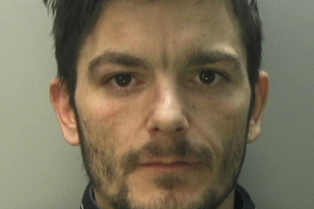 Aron Croft has been jailed <i>(Image: Sussex Police)</i>
