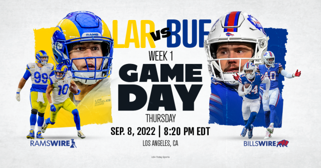 NFL Week 1 Odds & Lines: Buffalo Bills Vs. Los Angeles Rams