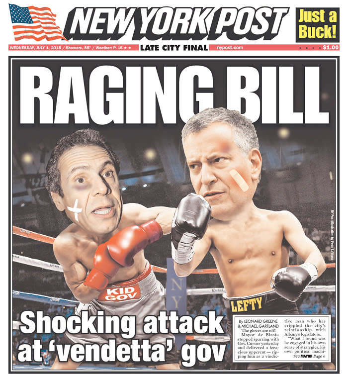 new york post bill de blasio