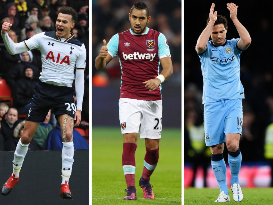 Alli, Lampard and Payet - 'prime targets'