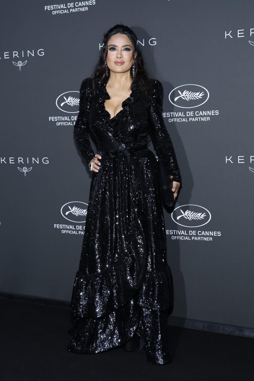 Salma Hayek en Cannes. Mike Coppola/Getty Images