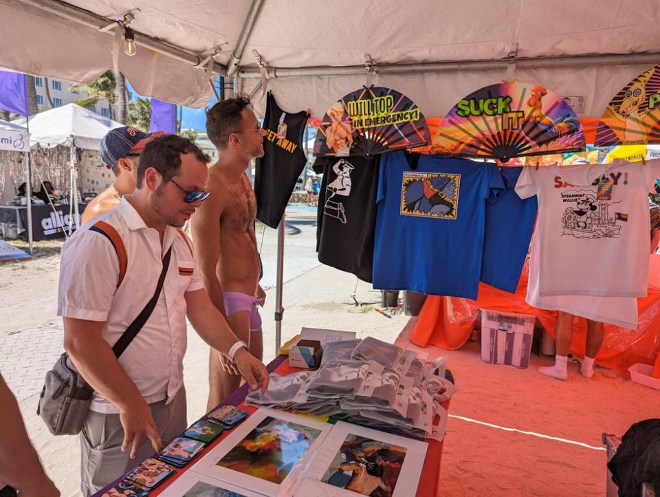 The Pride Store at Miami Beach Pride 2024