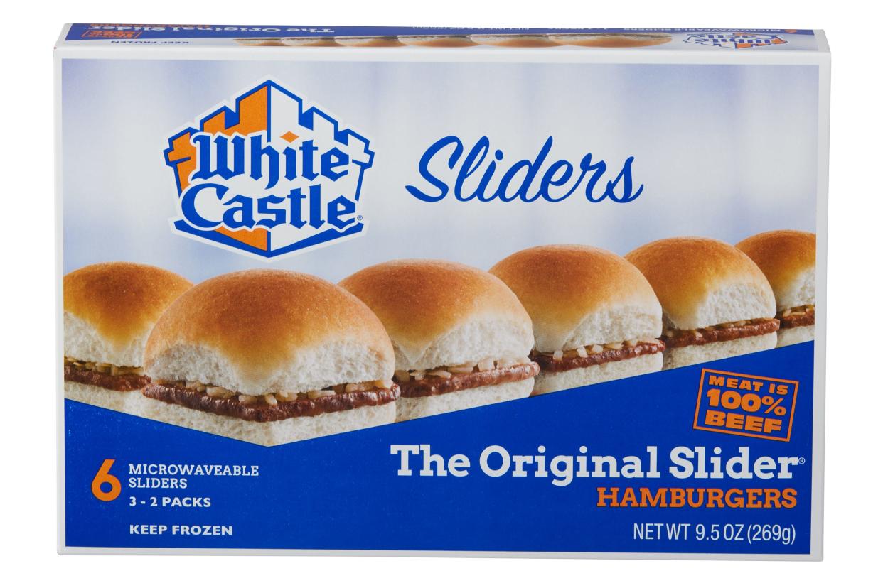 White Castle frozen sliders
