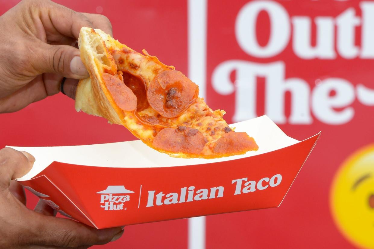 Pizza Hut's Italian Taco