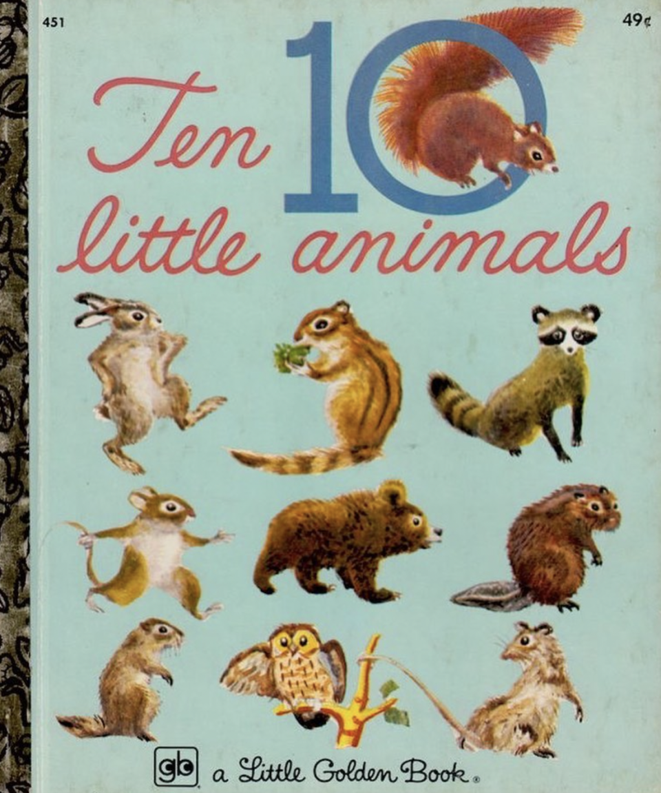 Cover of Ten Little Animals