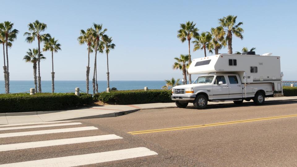 Southern California lures campers with warm weather, palm trees, and beachfront campsites. But check COVID restrictions before you go.