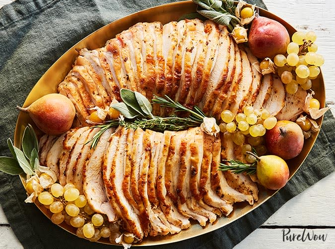 Slow-Cooker Turkey Breast with Orange and Herbs