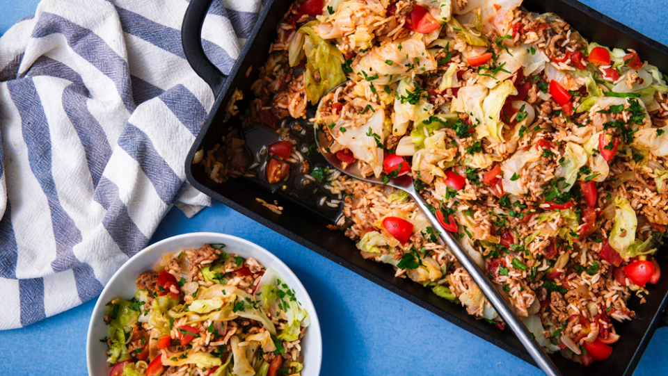 Unstuffed Cabbage Casserole