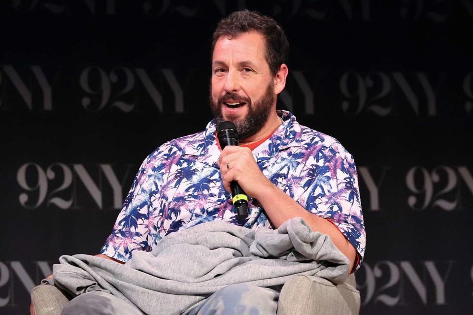 <p>Dia Dipasupil/Getty</p> Adam Sandler photographed in New York on Nov. 29, 2022