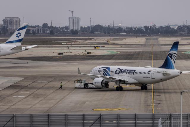 First official EgyptAir flight lands at Israel airport