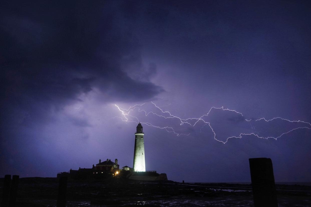 A yellow weather warning for thunderstorms has been issued (PA) (PA Archive)