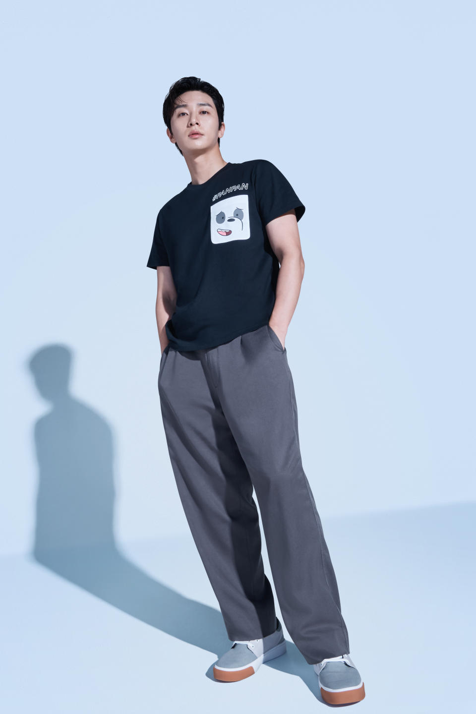 Park Seo Jun in Skechers' We Bare Bears collection. PHOTO: Skechers