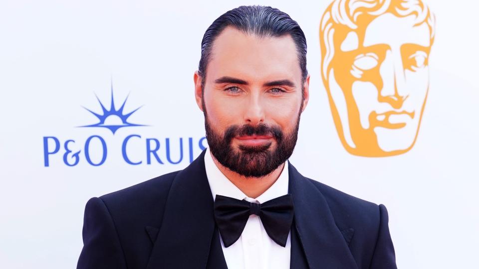 Rylan Clark attending the BAFTA TV Awards 2024, at the Royal Festival Hall in London. Picture date: Sunday May 12, 2024. (Photo by Ian West/PA Images via Getty Images)