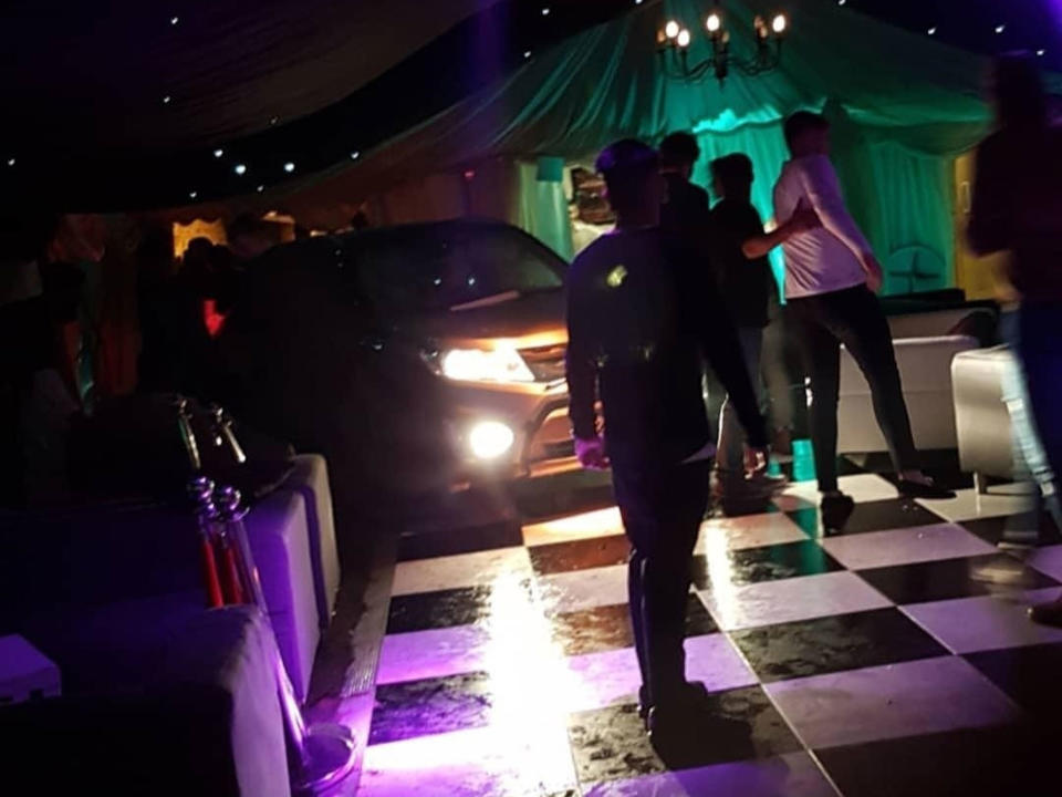 Several hurt as man 'who was asked to leave' drives car into Gravesend nightclub