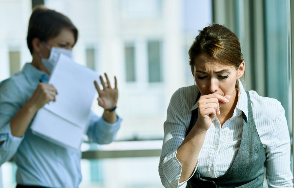 <span class="caption">To some, work might seem like a dangerous place to be right now.</span> <span class="attribution"><span class="source">Drazen Zigic/Shutterstock.com</span></span>