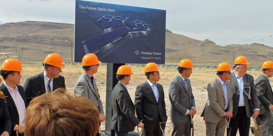 Faraday Future groundbreaking