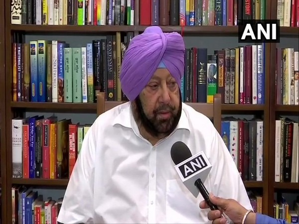 Punjab Chief Minister Captain Amarinder Singh. (Photo/ANI)