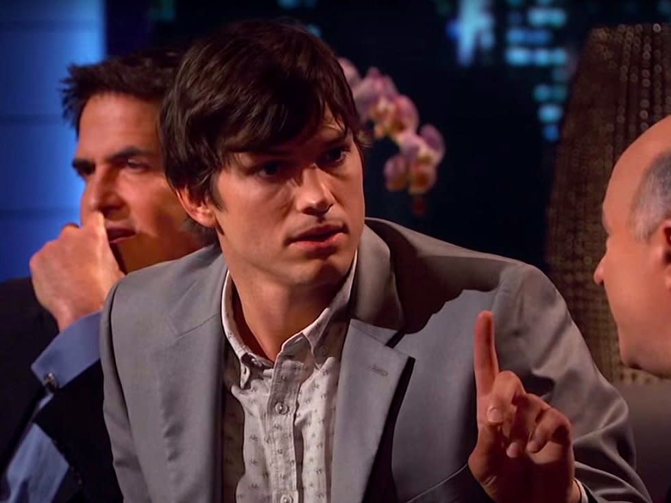 ashton kutcher shark tank