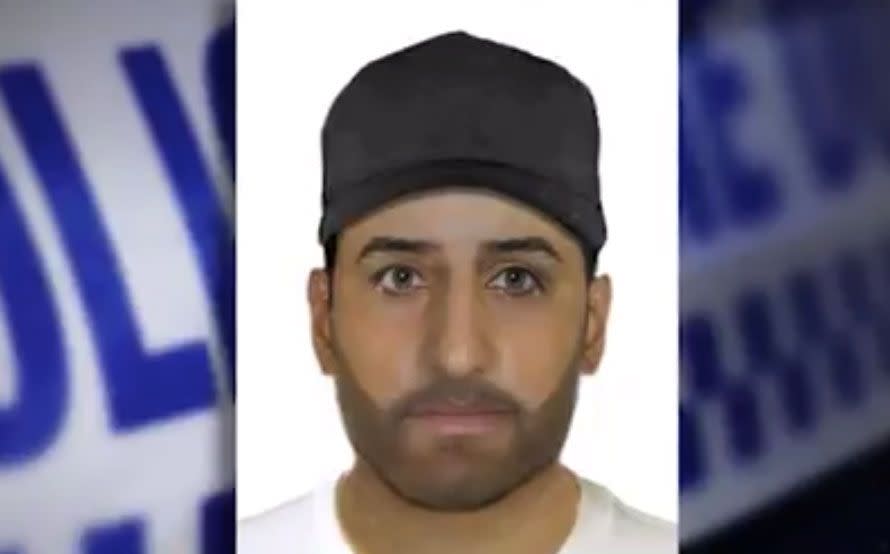 One man is described as Middle Eastern in appearance and 185cm-188cm tall. Source: 7 News