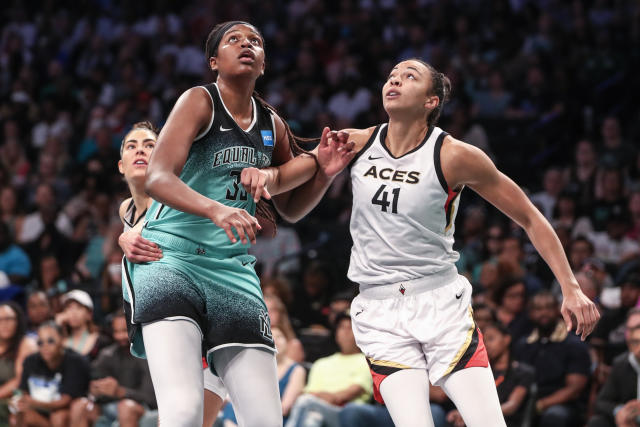 Las Vegas Aces break WNBA first-half scoring record in win over New York  Liberty