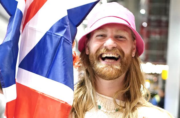 Sam Ryder finished second for the UK in the final of the Eurovision Song Contest in May (Photo: Dominic Lipinski via PA Wire/PA Images)