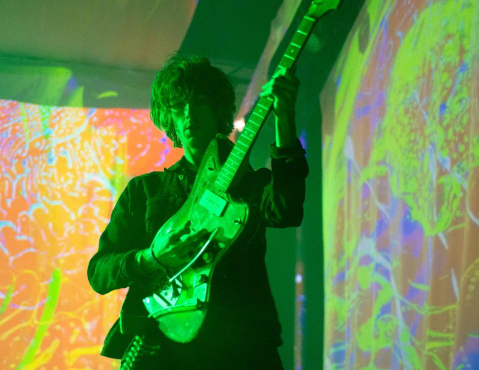 JUUJJUU performs at Desert Daze in Lake Perris, Calif., on October 1, 2022