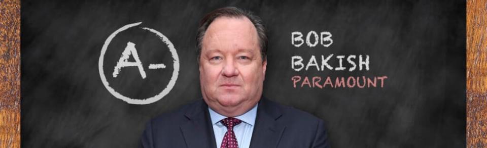 Paramount Global CEO Bob Bakish earns an A- on TheWrap’s mid-year report card.