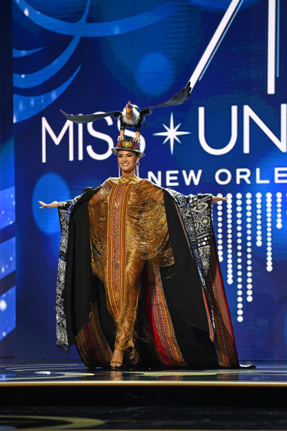 Miss Bolivia in the 2023 Miss Universe Costume Contest.