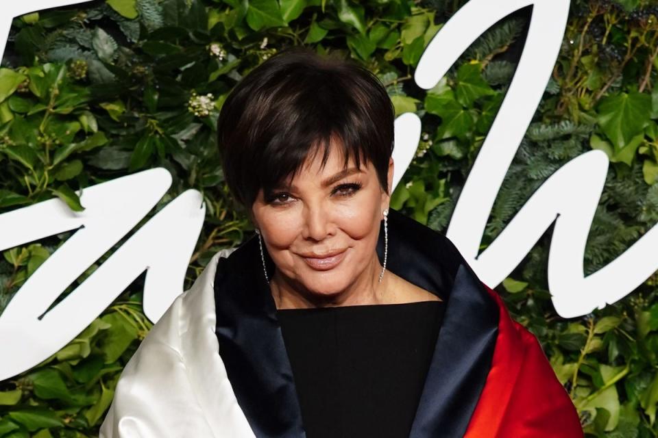 Her mother Kris Jenner allegedly made the comments when Kardashian was nine (PA Archive)