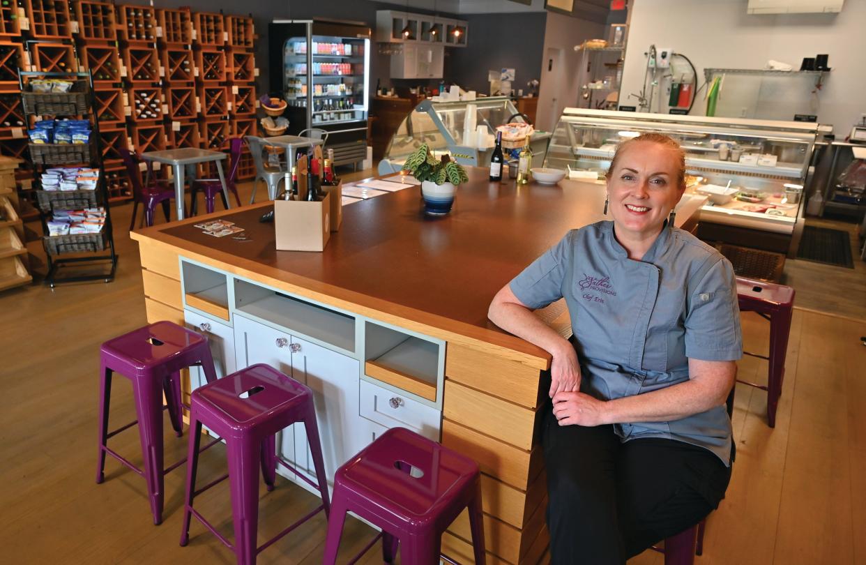 Erin Anderson, owner of Gather Provisions in Northborough.