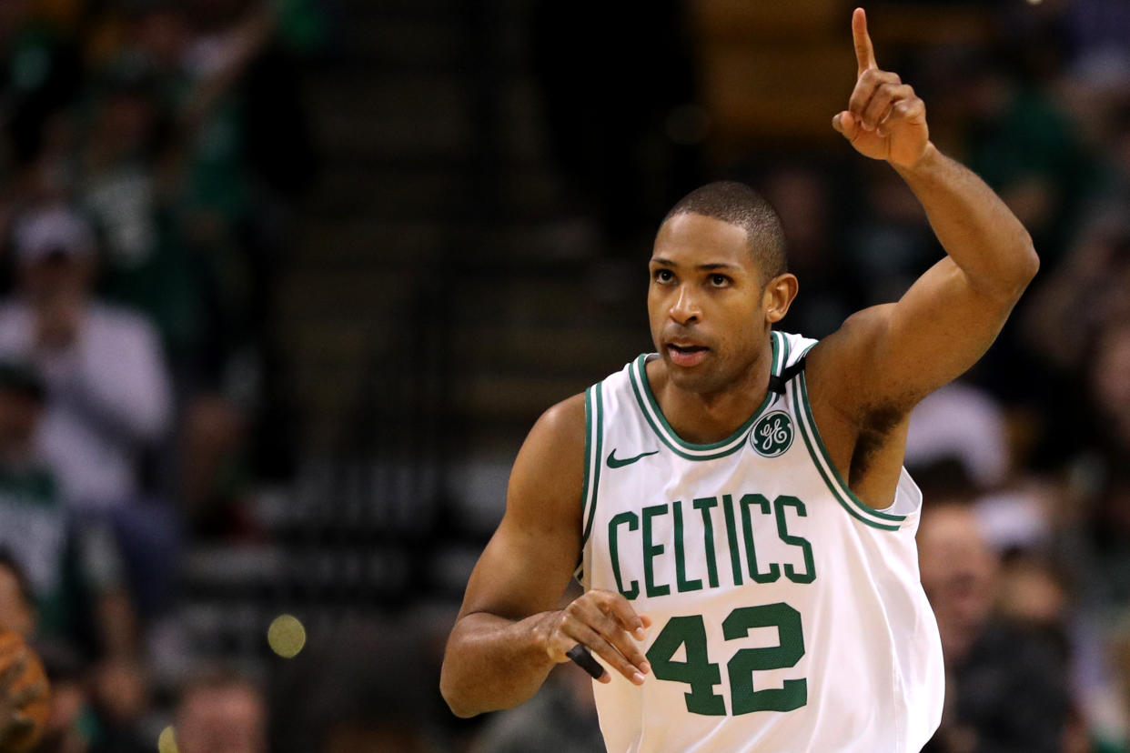 Al Horford had 26 points and eight rebounds Saturday night. (AP)