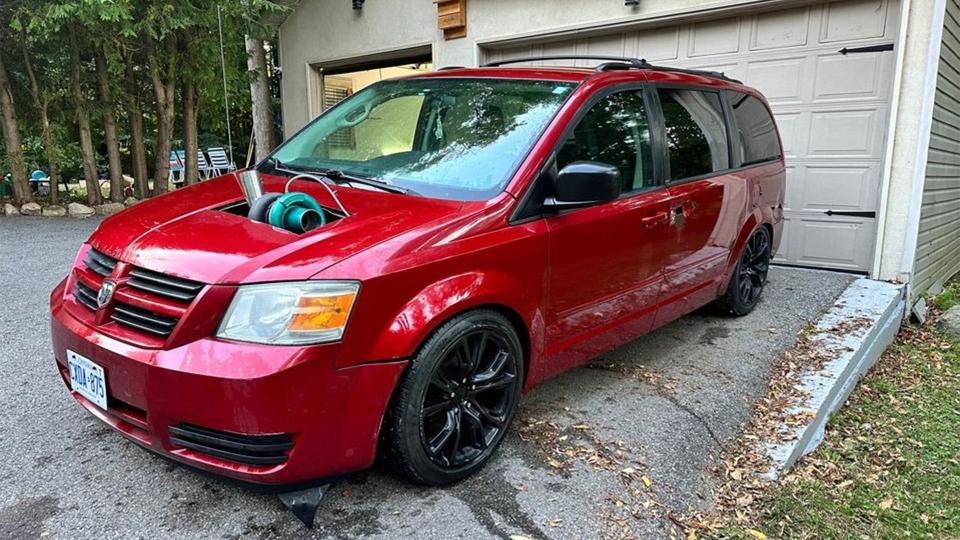 For Sale: 2010 Dodge Grand Caravan With Exposed Mack Truck Turbo photo