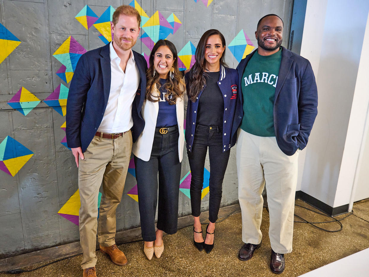 Inside Harry and Meghan Trip to Brooklyn School