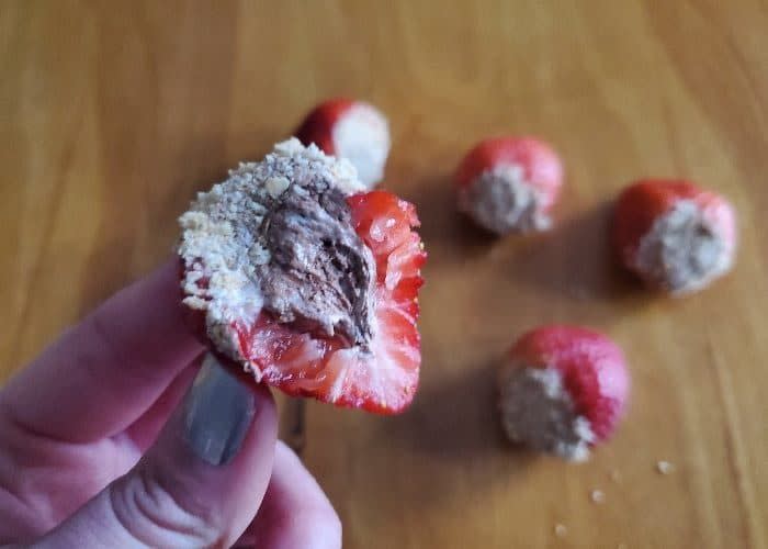 S'mores Stuffed Strawberries