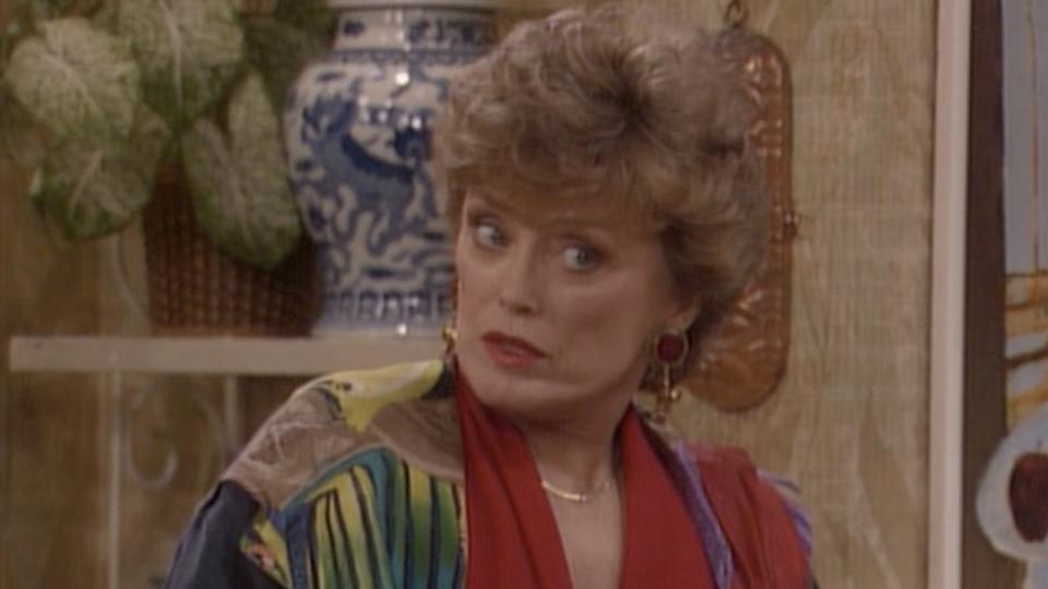 Rue McClanahan as Blanche Devereaux in The Golden Girls episode 