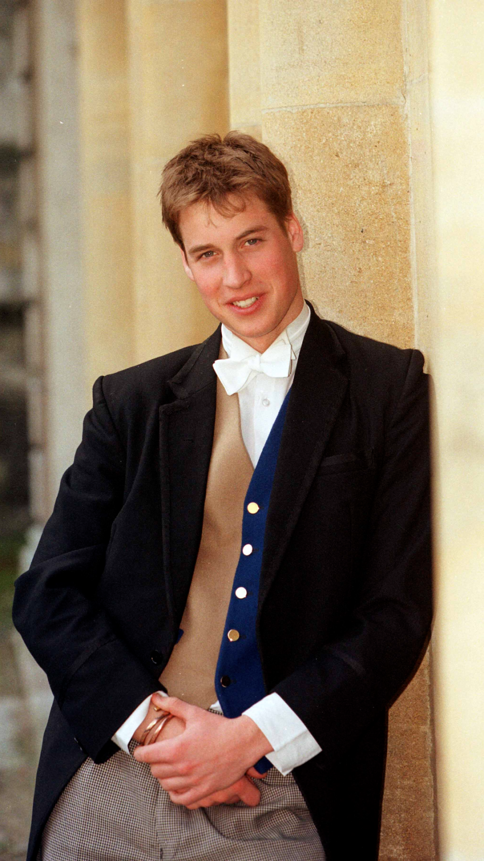 <p> In 2000, Prince William became one of 21 elected prefects at Eton - and posed for a photo to mark the occasion. After leaving the school, he went on to study geography at the University of St Andrews in Scotland. </p>