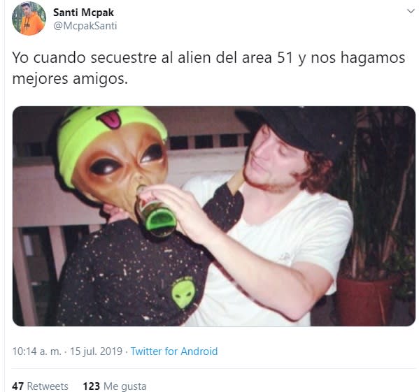 Los memes más graciosos y divertidos del asalto al Área 51