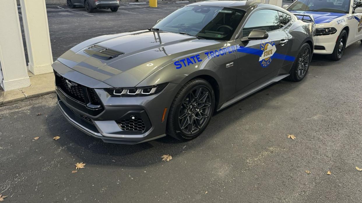 Kentucky State Police Got a New Mustang GT