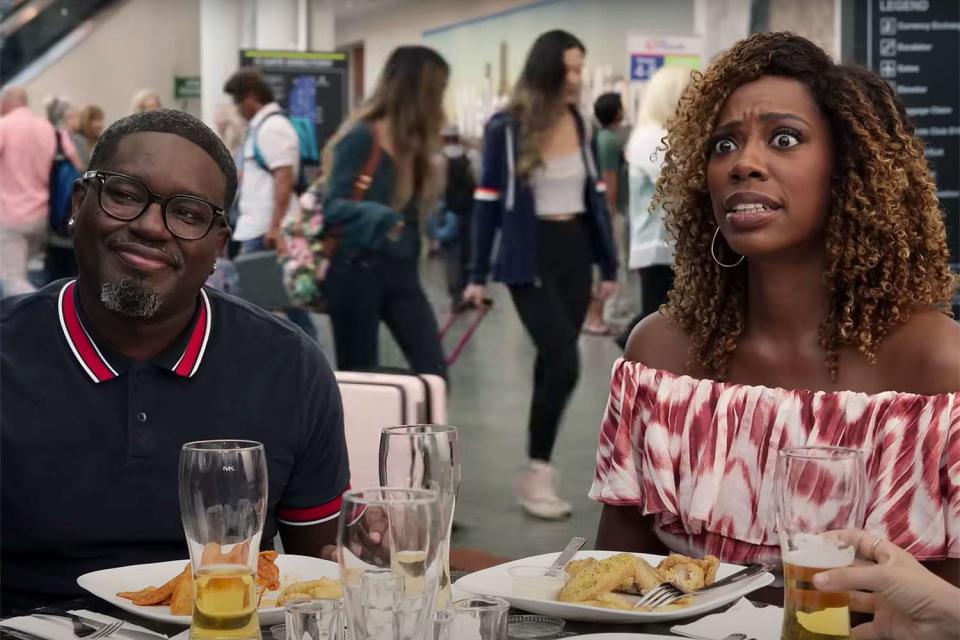 <p>20th Century Studios/ YouTube</p> Vacation Friends 2, Trailer, Lil Rel Howery, Yvonne Orji