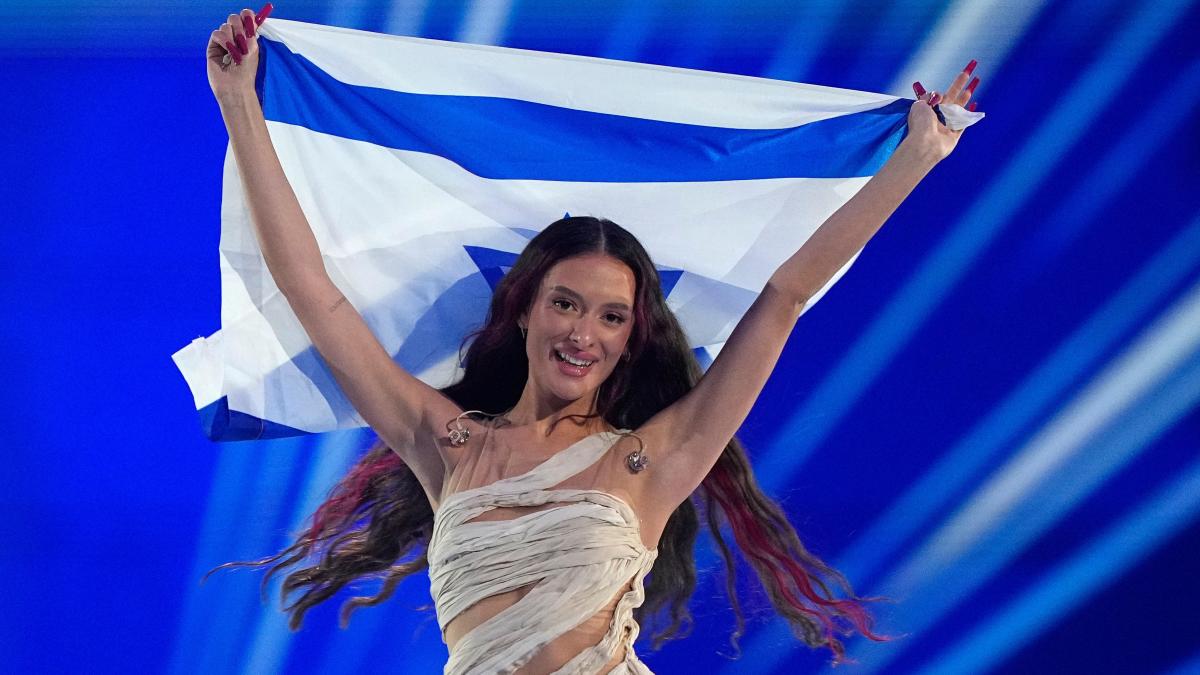 Israel’s Eden Golan performs at Eurovision final amid boos and cheers